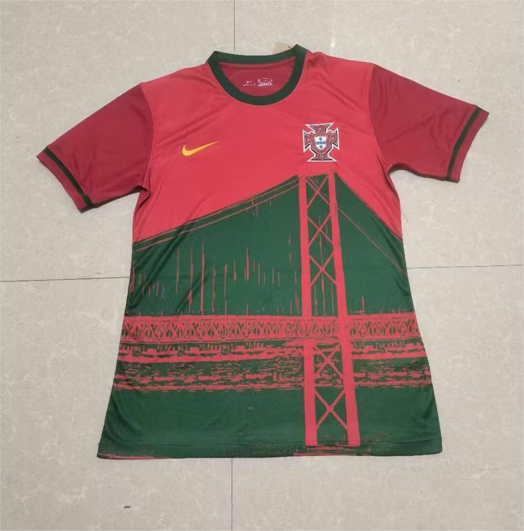 AAA Quality Portugal 23/24 Red/Green Training Jersey